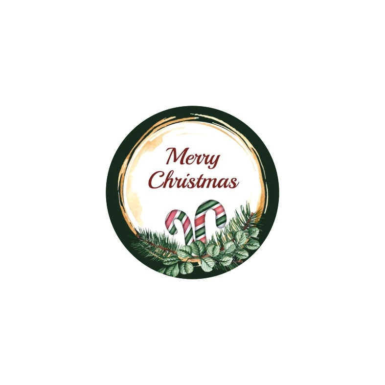  برچسب طرح کریسمس مبارک کد 11 مجموعه 60 عددی