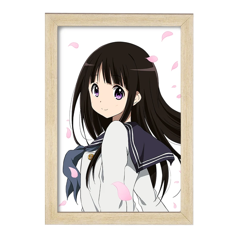 تابلو خندالو مدل چیتاندا انیمه هیوکا Hyouka  کد 17056