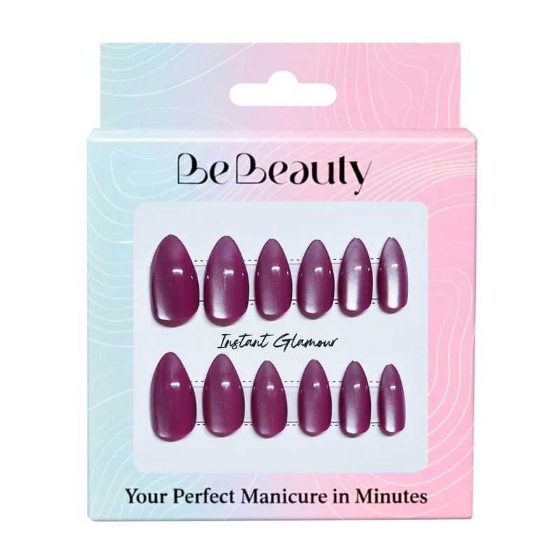 ناخن مصنوعی دست بی‌بیوتی مدل CatEye1033 بسته 12 عددی