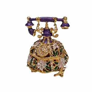 جعبه جواهرات طرح تلفن سلطنتی کد 016