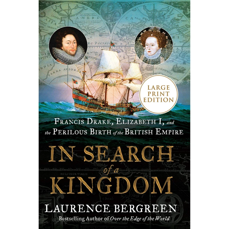 کتاب In Search of a Kingdom اثر Laurence Bergreen انتشارات HarperCollins Publishers Inc.