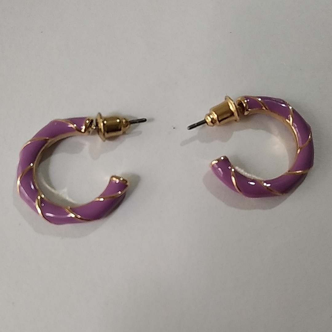 گوشواره زنانه اکسسورایز مدل میناکاری کد B27 مجموعه 2 عددی گوشواره زنانه اکسسورایز مدل میناکاری کد B27 مجموعه 2 عددی