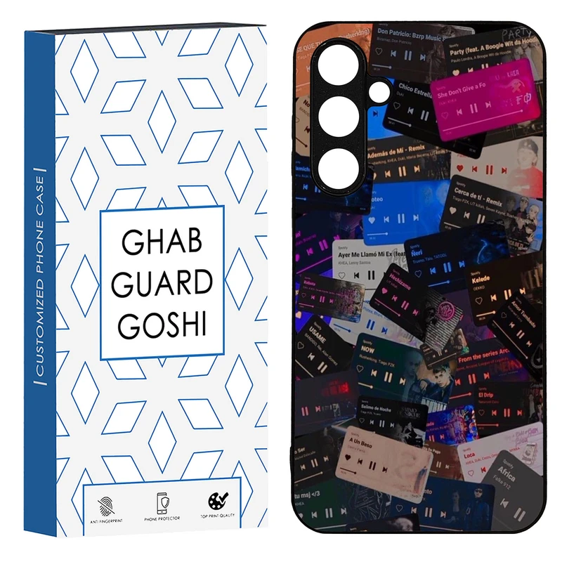 کاور قاب گارد گوشی طرح موزیک کد TPU-264 مناسب برای گوشی موبایل سامسونگ Galaxy S23 fe