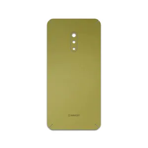 MAHOOT Matte-Gold Cover Sticker for OPPO Realme X
