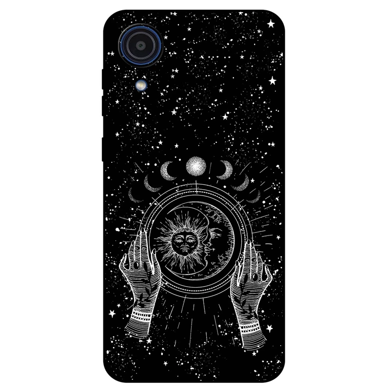 کاور مگافون طرح ماه و خورشید مدل 1892 مناسب برای گوشی موبایل سامسونگ Galaxy A03 Core 