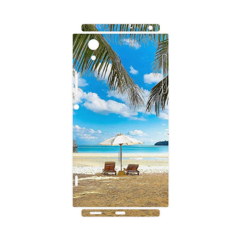 برچسب پوششی ماهوت مدل Beach-FullSkin مناسب برای گوشی موبایل سونی Xperia XA1