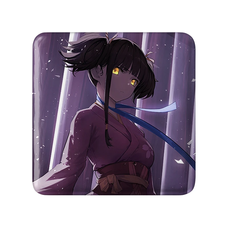 پیکسل خندالو طرح مومی انیمه کابانری Kabaneri مدل مربعی کد 35982