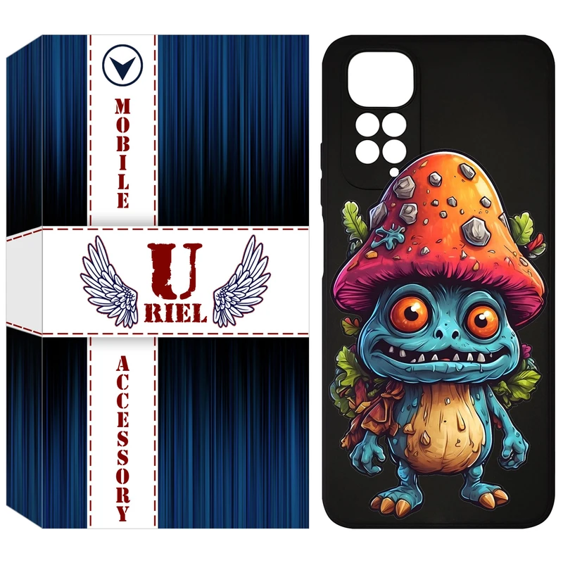 کاور یوریل مدل KSH کد 47 طرح قارچ مناسب برای گوشی موبایل شیائومی Redmi Note 11 4G / Redmi Note 11S