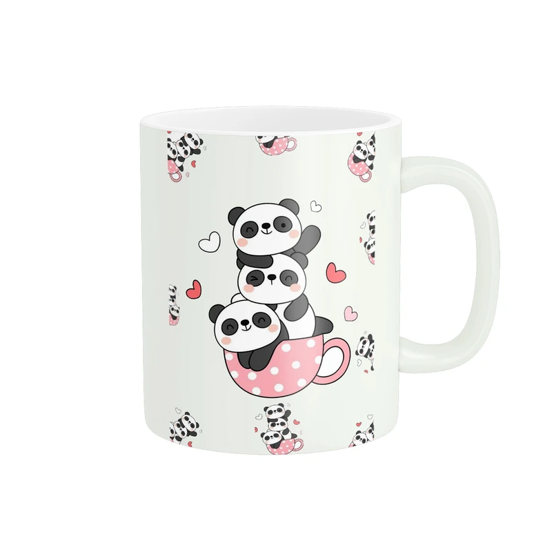 ماگ پاد آفرین طرح پاندا کارتونی کد 3776