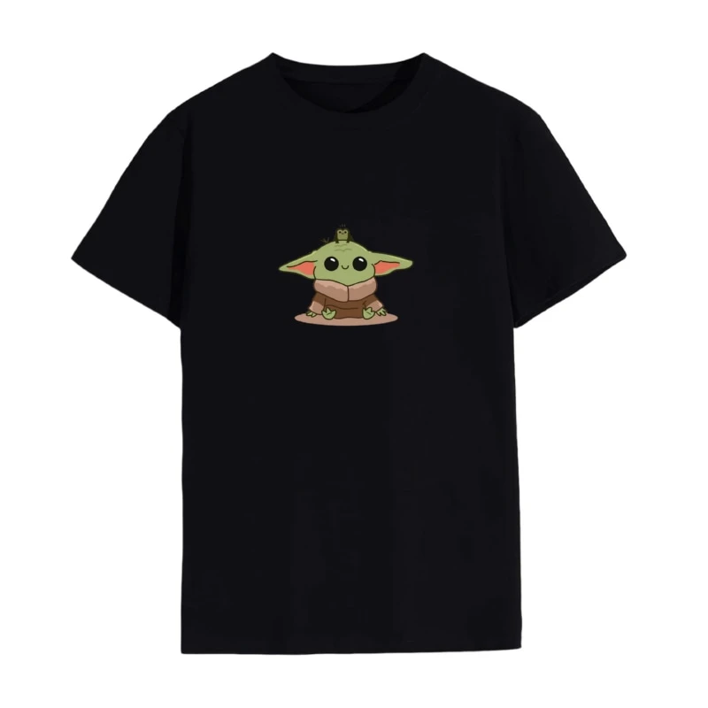 تی شرت لانگ زنانه مدل بیبی یودا کد 18