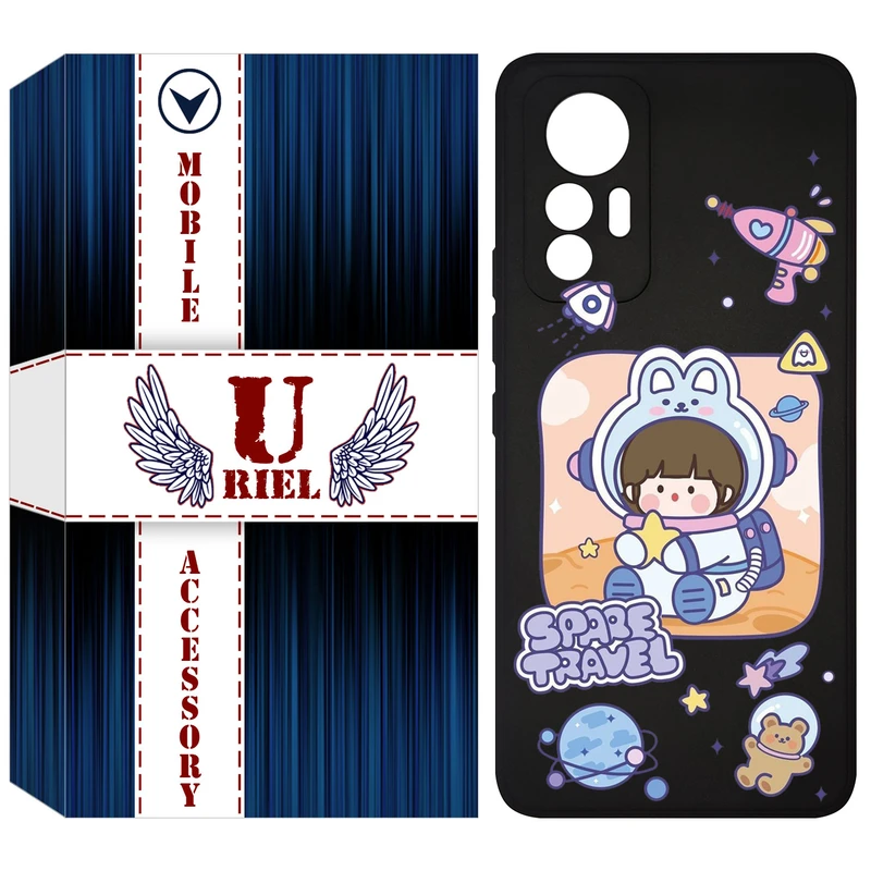 کاور یوریل مدل KSH کد 9 طرح دختر فضانورد مناسب برای گوشی موبایل شیائومی 12 Lite