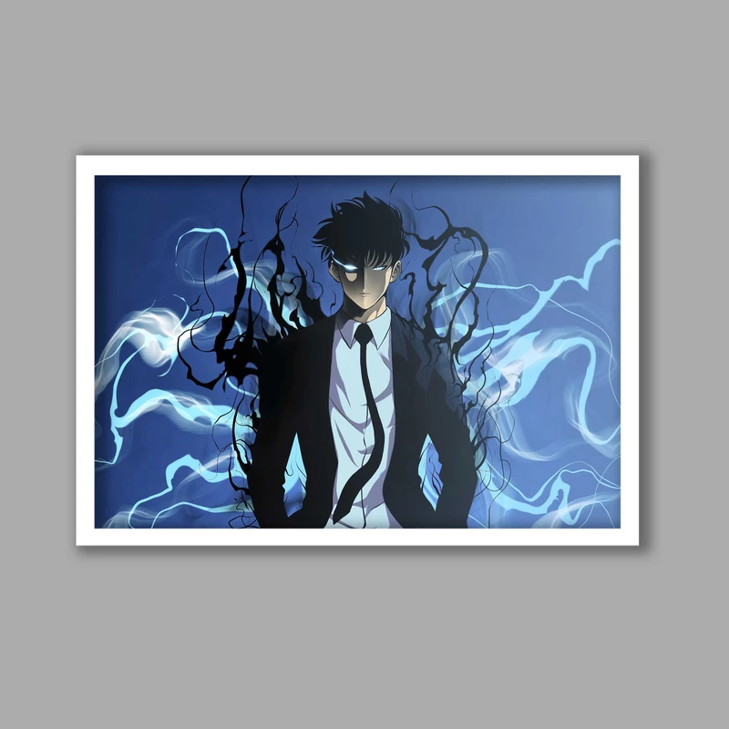 تابلو لیلیان مدل انیمه تک رو Solo Leveling کد LA-G11539