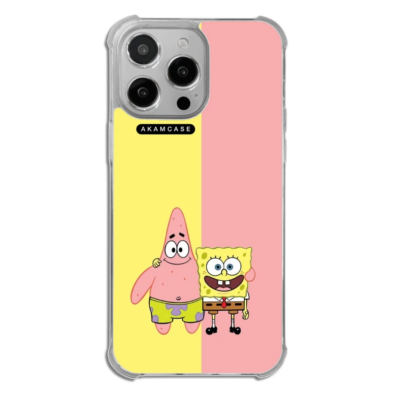 کاور آکام مدل AMC-WTA14PROMAX-SPONGE BOB6 مناسب برای گوشی موبایل اپل iPhone 14 Pro Max
