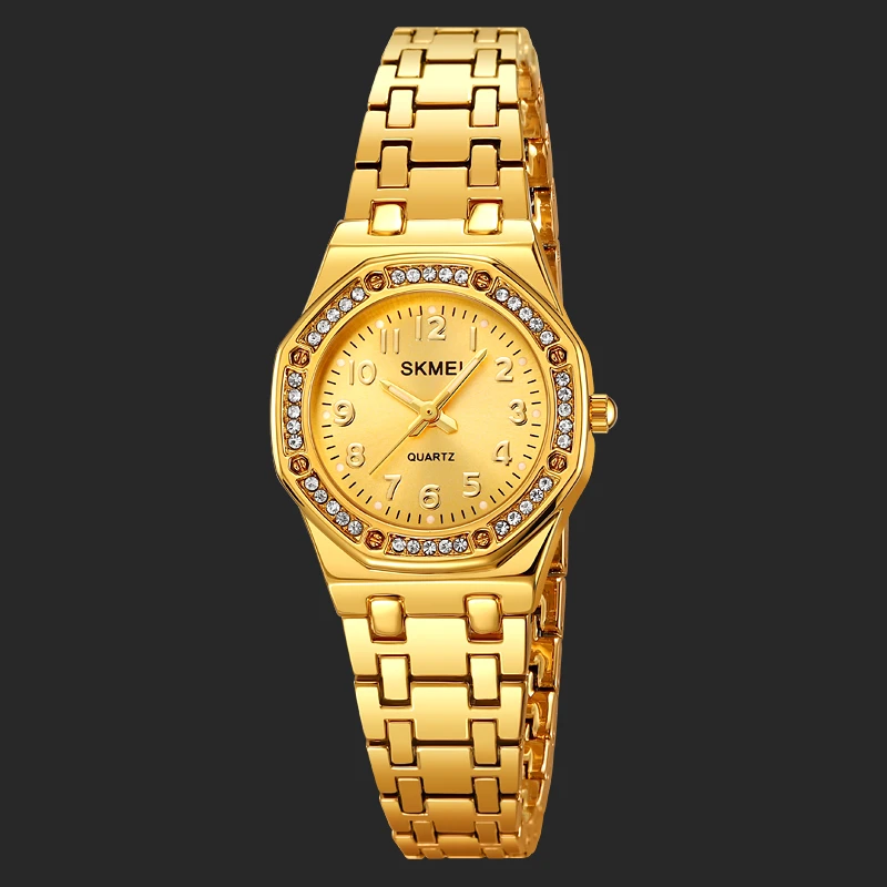 ساعت مچی عقربه‌ای کوارتز زنانه اسکمی مدل 2508 GD