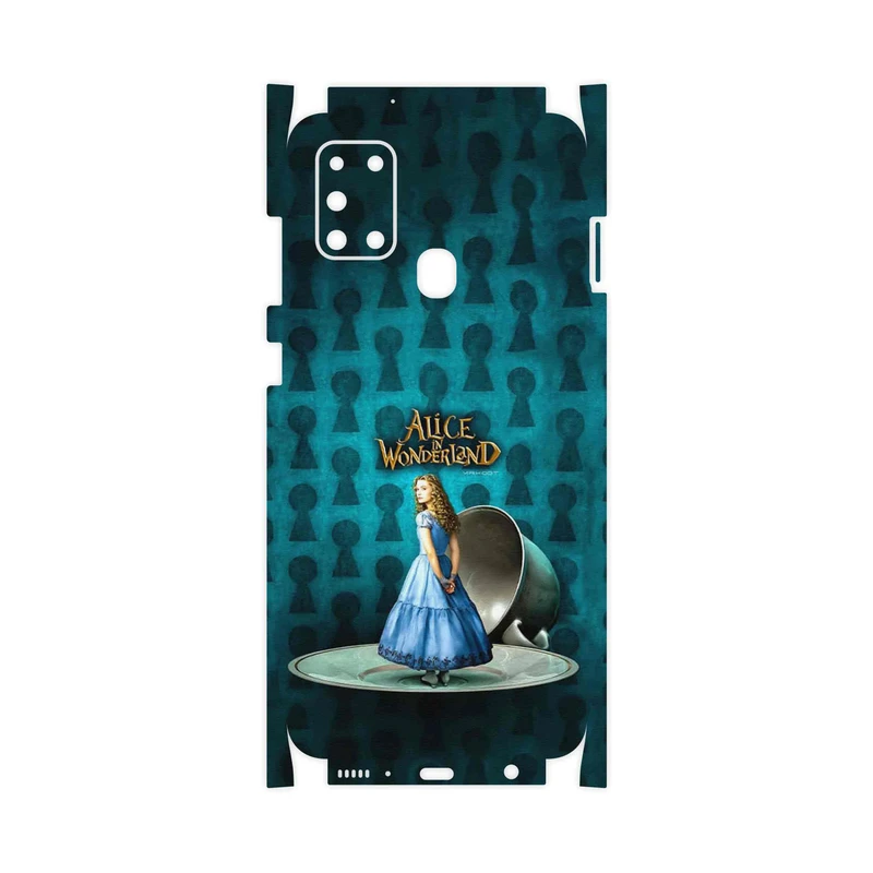 برچسب پوششی ماهوت مدل Alice in Wonderland-FullSkin مناسب برای گوشی موبایل سامسونگ Galaxy A21s