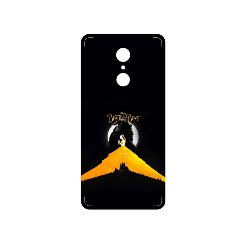 برچسب پوششی ماهوت مدل Beauty and the Beast مناسب برای گوشی موبایل شیائومی REDMI 5