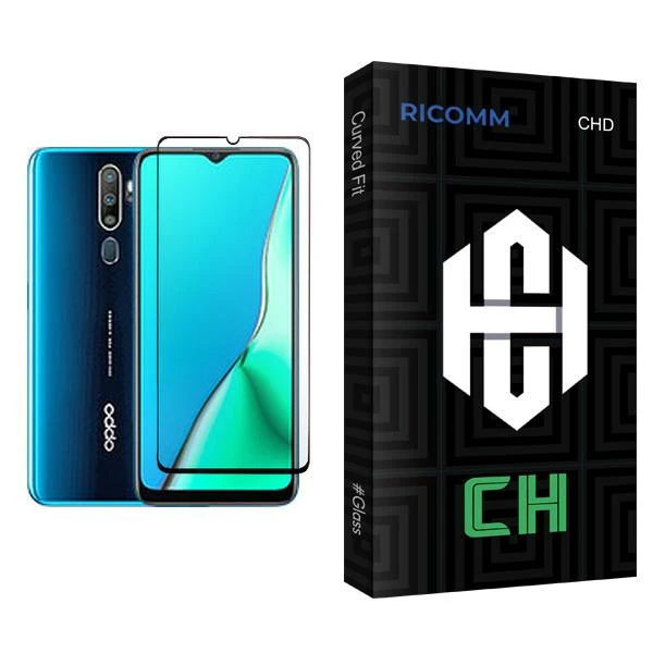 محافظ صفحه نمایش ریکام مدل CH Glass MIX001 مناسب برای گوشی موبایل اوپو A9 (2020)
