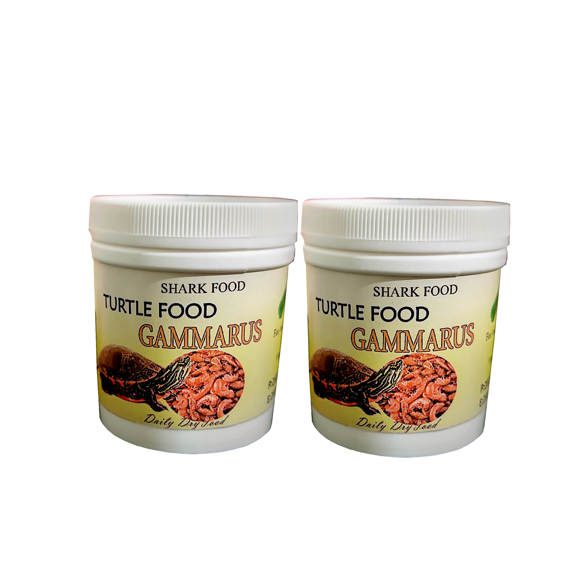 غذای لاکپشت مدل گاماروس خشک وزن 60 گرم