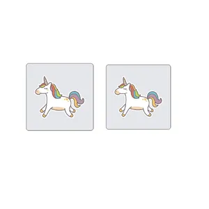 گوشواره دخترانه مدل اسب تک شاخ کد 105