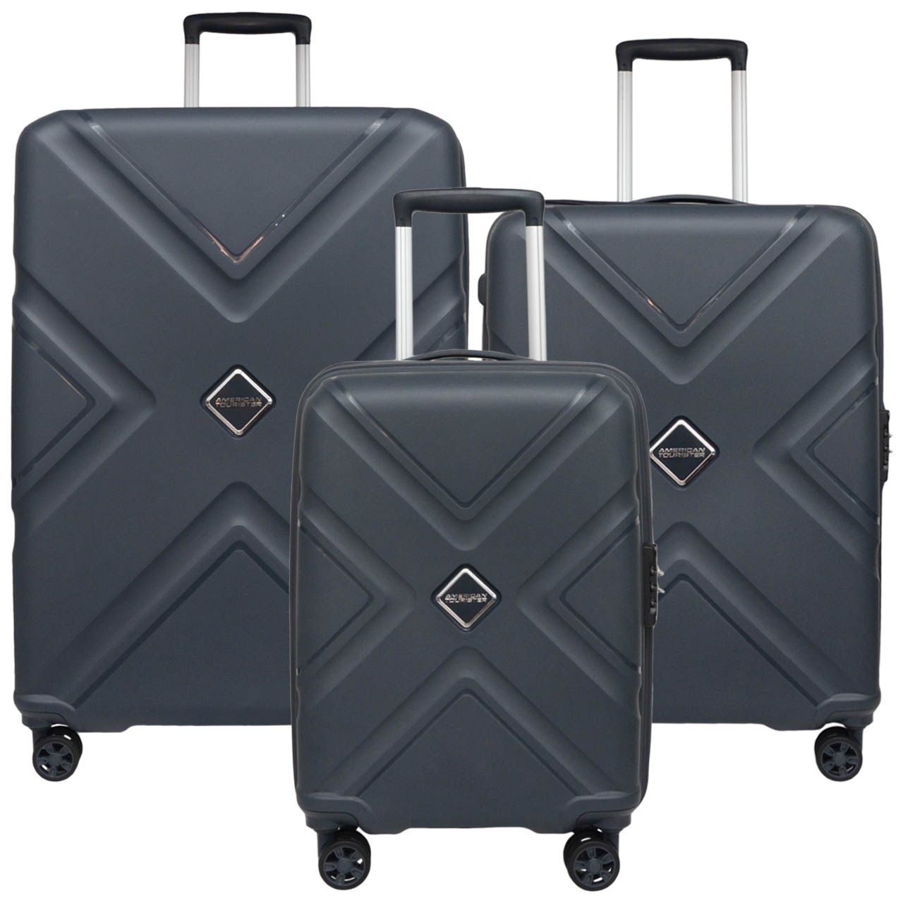 مجموعه سه عددی چمدان امریکن توریستر مدل KROSS LE2  -  - 1