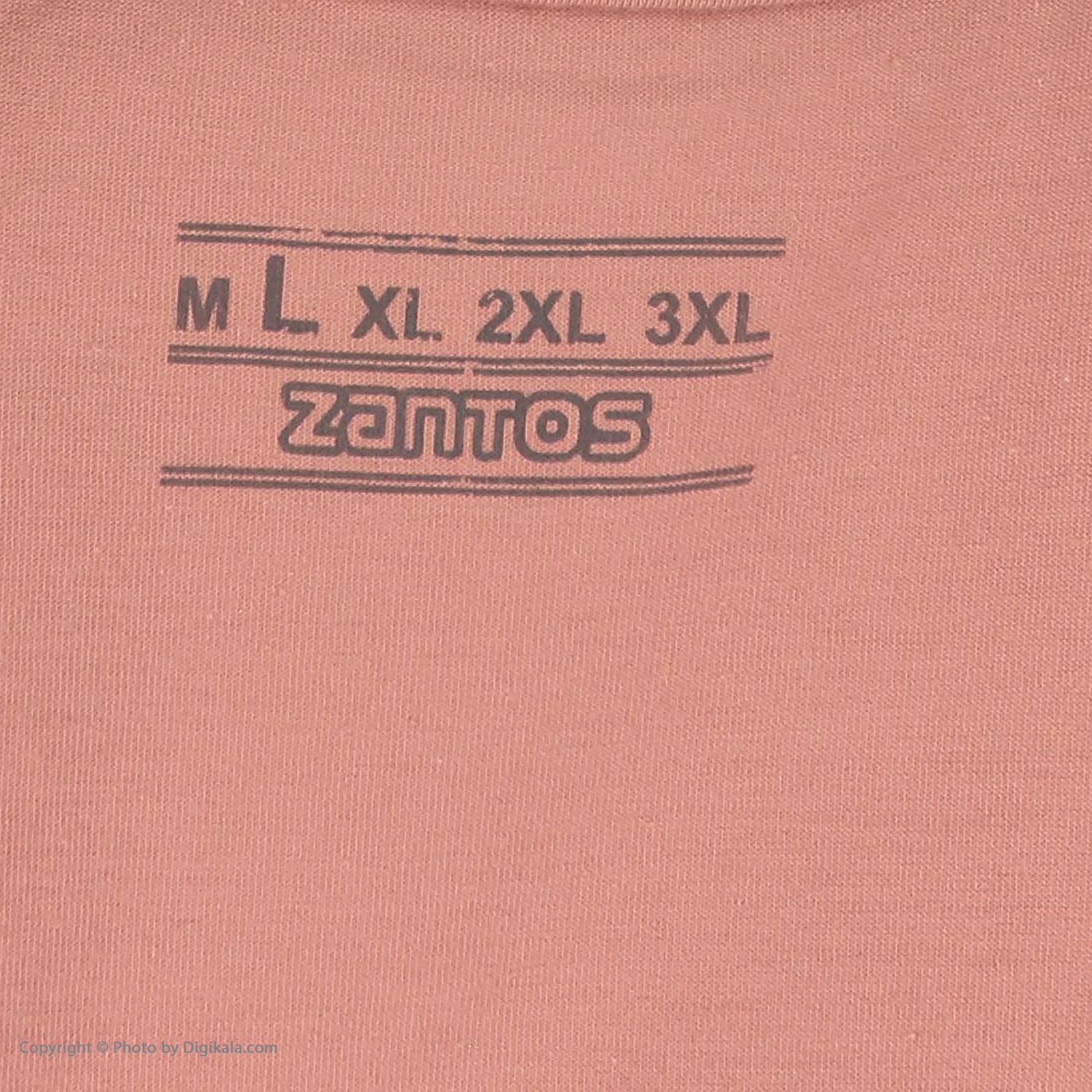 تی شرت آستین کوتاه مردانه زانتوس مدل 14735-86 -  - 6