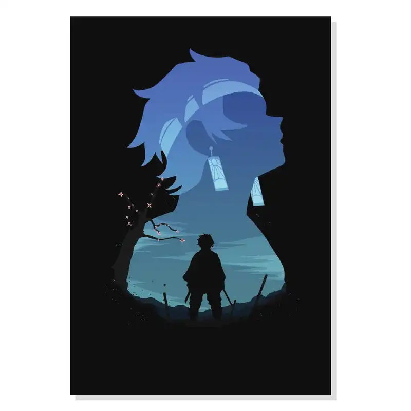 تابلو شاسی طرح انیمه شیطان کش مدل M0588