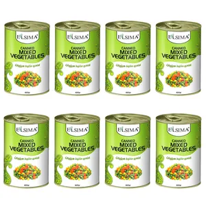 کنسرو مخلوط سبزیجات السیما - 420 گرم بسته 8 عددی