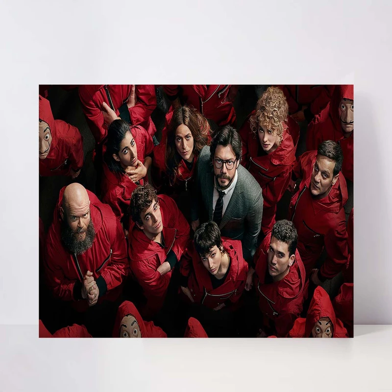 تابلو شاسی مدل money heist کد S-10003