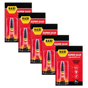  چسب  قطره ای رازی  مدل 105  حجم 3 میلی لیتر  بسته 5 عددی