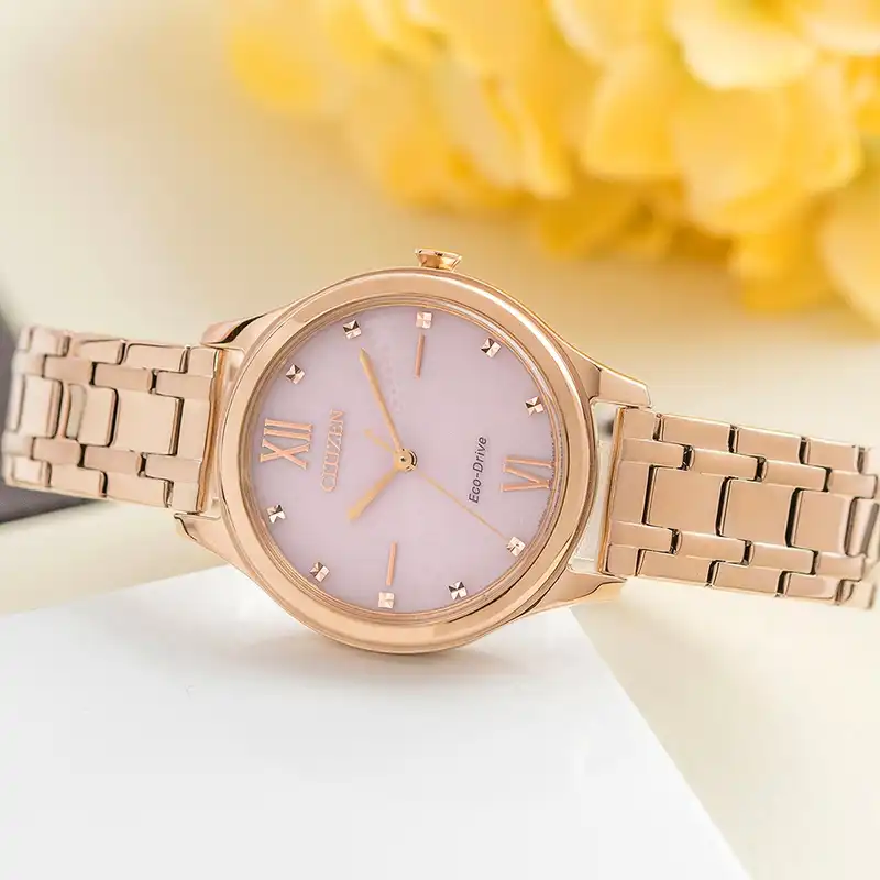 ساعت مچی عقربه ای زنانه سیتی زن مدل EM0503-75X