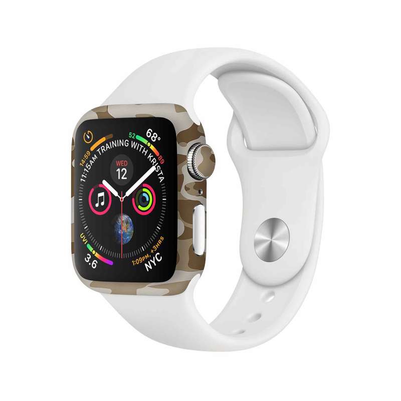 برچسب ماهوت طرح Army_Desert مناسب برای اپل واچ Watch 4 40mm