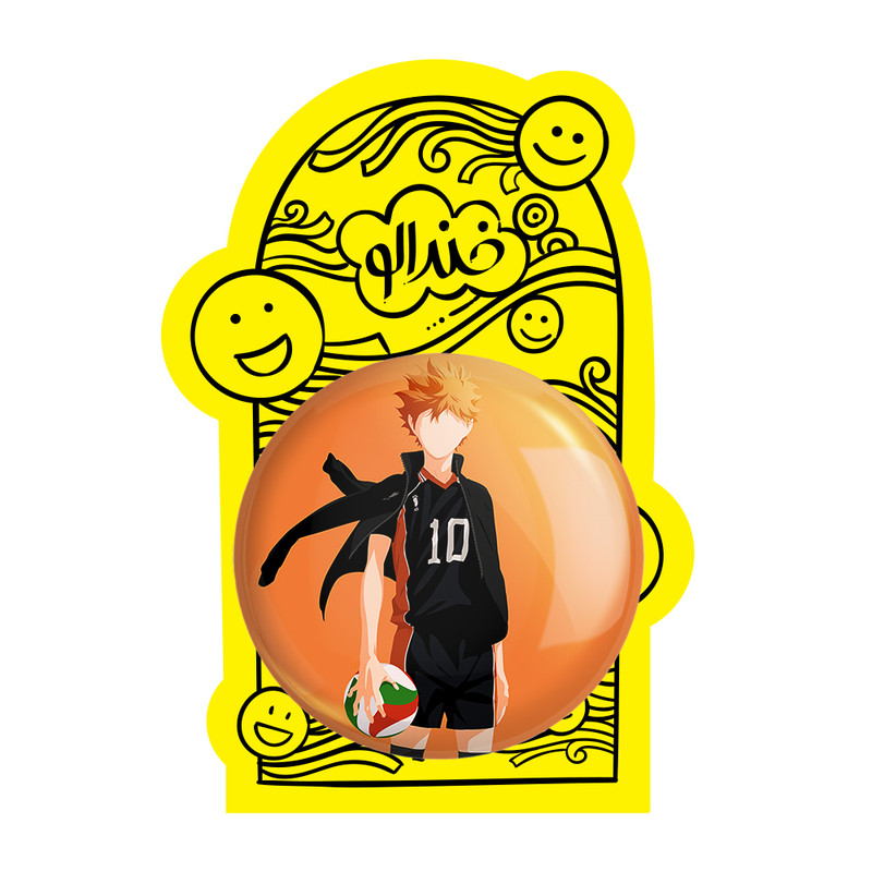 آینه جیبی خندالو مدل هیناتا شویو انیمه هایکیو Haikyu کد 17780 آینه جیبی خندالو مدل هیناتا شویو انیمه هایکیو Haikyu کد 17780