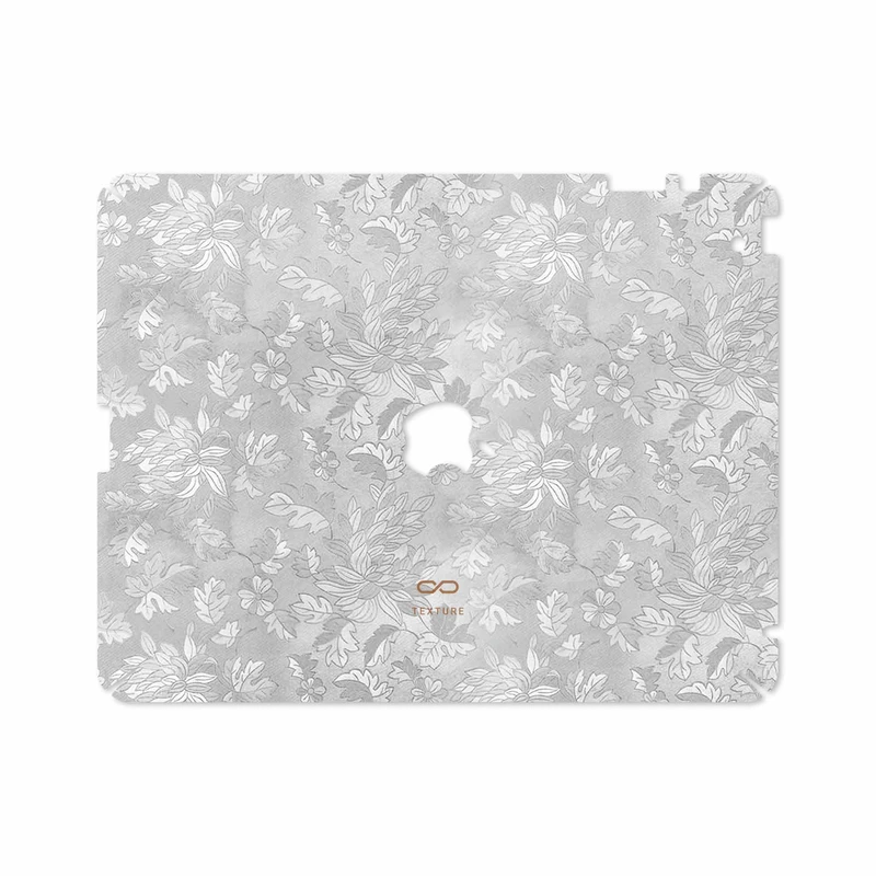 برچسب پوششی ماهوت مدل Silver-Wildflower مناسب برای تبلت اپل iPad 2 2011 A1396