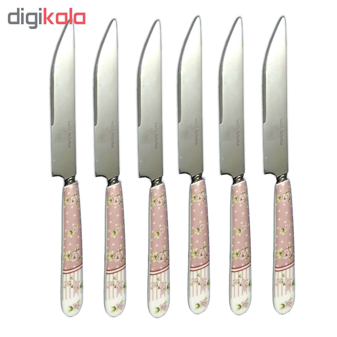 کارد غذا خوری طرح انجل مدل 403 بسته 6 عددی