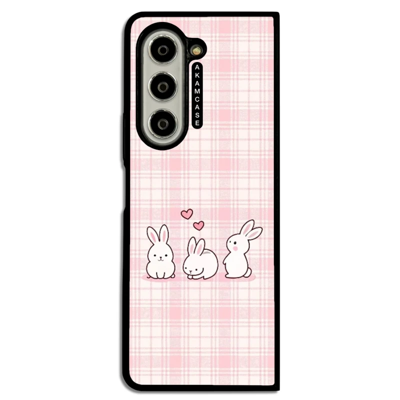 کاور آکام مدل AMC-WSGZFOLD5-BUNNY-9 مناسب برای گوشی موبایل سامسونگ Galaxy Z Fold 5