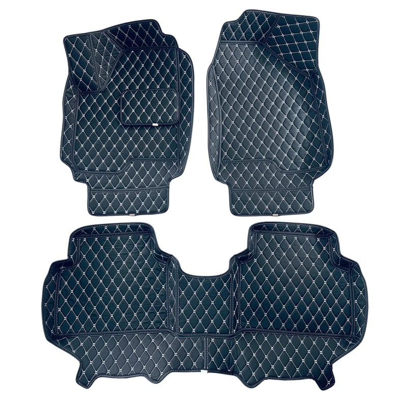 کفپوش 5 بعدی خودرو مدل چرم گلدوزی مناسب برای جک S5