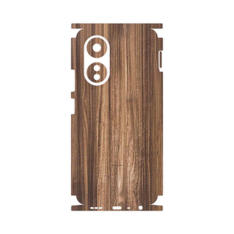 برچسب پوششی ماهوت مدل Light_Walnut_Wood-FullSkin مناسب برای گوشی موبایل اپو A58 4G