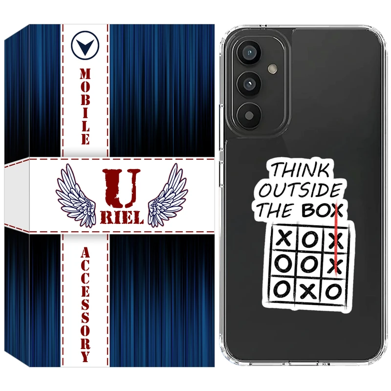 کاور یوریل مدل Clear کد 96 طرح انگیزشی مناسب برای گوشی موبایل سامسونگ Galaxy A34