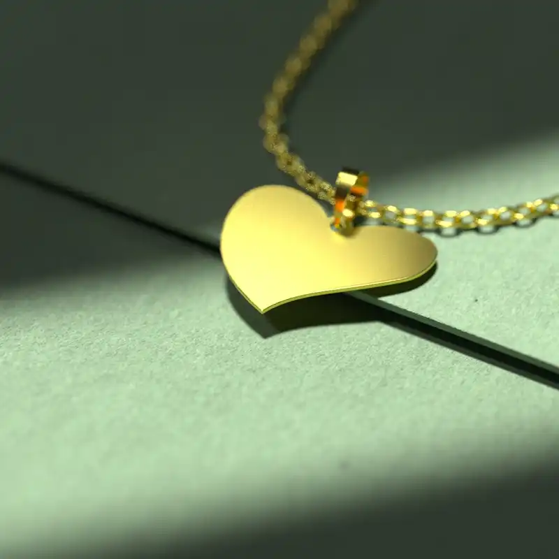 گردنبند طلا 18 عیار زنانه مدوپد مدل گل کد CA10864