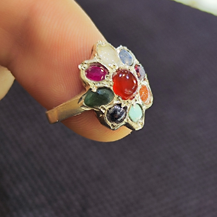 انگشتر نقره زنانه مدل جواهر کد 344 انگشتر نقره زنانه مدل جواهر کد 344