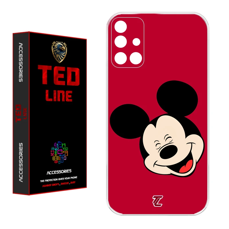 کاور تدلاین طرح میکی موس کد 1213 مناسب برای گوشی موبایل سامسونگ Galaxy A71