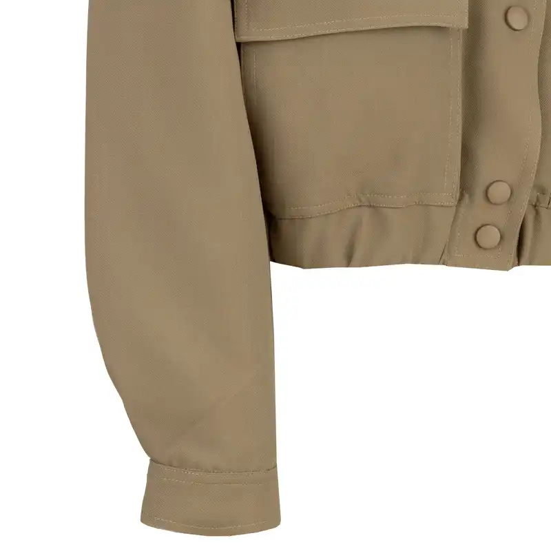 کت زنانه سرژه مدل 212244 رنگ نسکافه ای