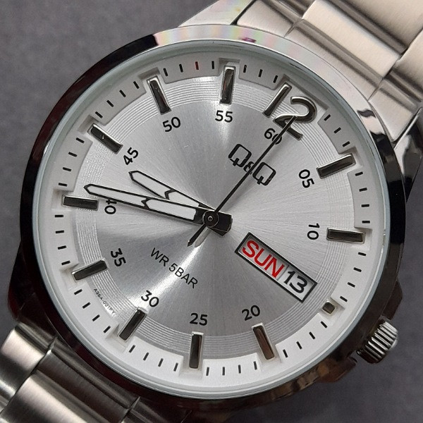 ساعت مچی عقربه‌ای مردانه کوارتز کیو اند کیو مدل a36a_001py