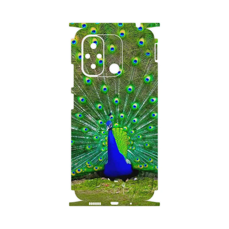 برچسب پوششی ماهوت مدل Peacock-FullSkin مناسب برای گوشی موبایل شیائومی Redmi 12C