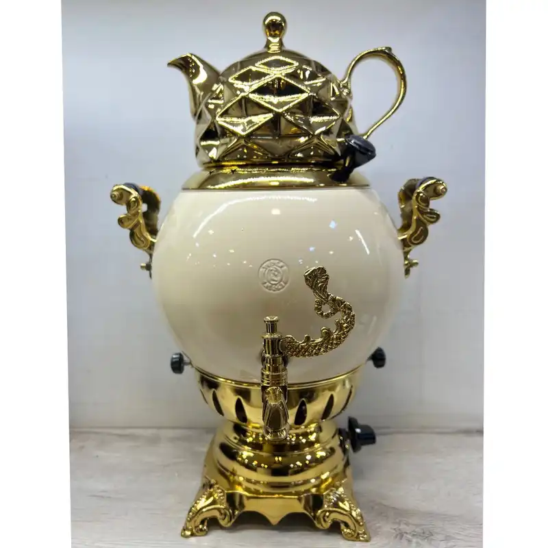 سماور گازی البرز مدل سه کاره ظرفیت 6 لیتر