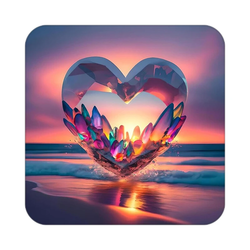 زیر لیوانی کاکتی مدل عاشقانه کد mp11578