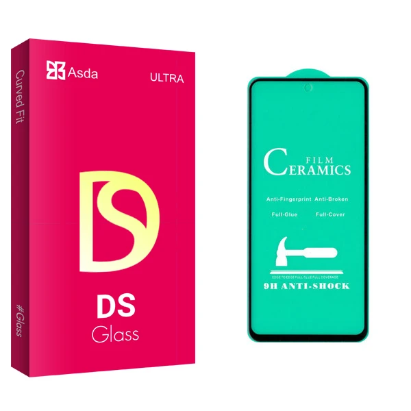 محافظ صفحه نمایش سرامیکی آسدا مدل DS glass مناسب برای گوشی موبایل شیائومی Redmi Note 9 Pro / Note 9S