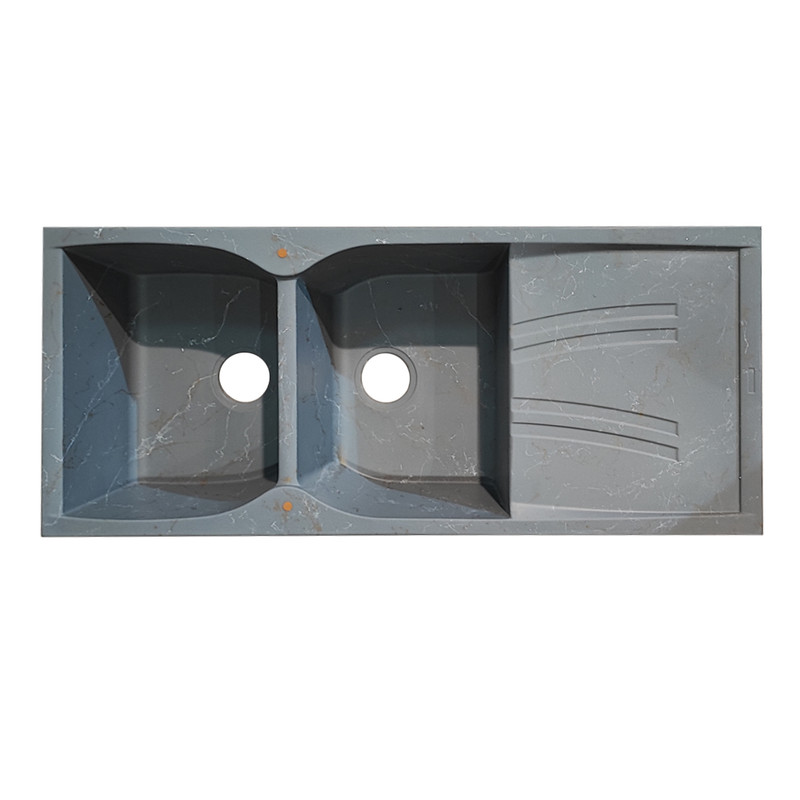 سینک ظرفشویی گرانیت اسپرلوس مدل گرانیوم طو 300 توکار