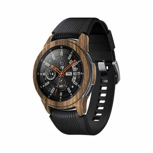 MAHOOT Light-Walnut-Wood Cover Sticker for Samsung Galaxy Watch 46mm Smartwatch