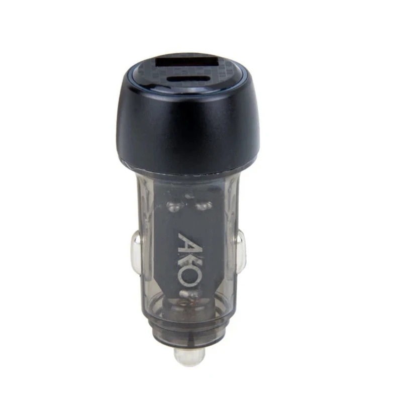 شارژر فندکی 20 وات دو پورت آکو مدل AC-C13